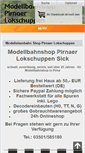 Mobile Screenshot of pirnaerlokschuppen.de